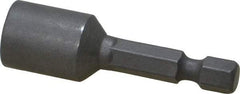 Irwin - 1/4" Nonmagnetic Nutsetter - 1/4" Hex Drive, 1-1/2" OAL - All Tool & Supply