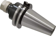 ETM - 0.022" to 0.396" Capacity, 2-3/4" Projection, CAT40 Taper Shank, ER16 Collet Chuck - 2.75" OAL - Exact Industrial Supply