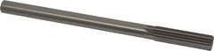 Made in USA - 0.63" High Speed Steel 8 Flute Chucking Reamer - All Tool & Supply