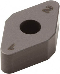 Seco - DNMA332 Grade CBN300 PCBN Turning Insert - Uncoated, 55° Diamond, 3/8" Inscr Circle, 3/16" Thick, 1/32" Corner Radius - All Tool & Supply