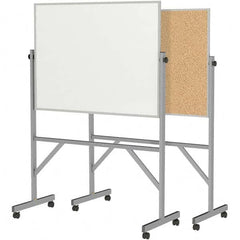 Ghent - Whiteboards & Magnetic Dry Erase Boards Type: Reversible Dry Erase/Corkboard Height (Inch): 78-1/4 - All Tool & Supply