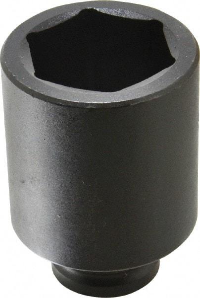 Proto - 3/4" Drive 2" Deep Impact Socket - 6 Points, 4-1/16" OAL - All Tool & Supply