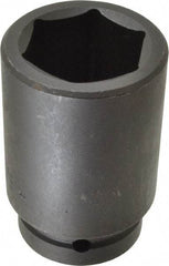 Proto - 1" Drive 1-7/8" Deep Impact Socket - 6 Points, 4-1/4" OAL - All Tool & Supply