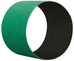 3M - 3-1/2" Wide x 15-1/2" OAL, 60 Grit, Zirconia Alumina Abrasive Belt - Zirconia Alumina, Medium, Coated, YF Weighted Cloth Backing, Series 577F - All Tool & Supply