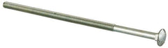 Value Collection - 5/16-18 UNC 8" Length Under Head, Standard Square Neck, Carriage Bolt - Grade 2 Steel, Zinc-Plated Finish - All Tool & Supply