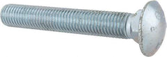 Value Collection - 3/4-10 UNC 5" Length Under Head, Standard Square Neck, Carriage Bolt - Grade 2 Steel, Zinc-Plated Finish - All Tool & Supply