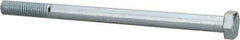 Value Collection - 5/8-11 Thread, 9" Length Under Head, Steel Hex Head Bolt - Zinc Plated, 15/16" Hex, UNC Thread, ASTM A307, Grade 2 - All Tool & Supply