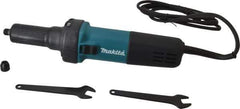 Makita - 1/4 Inch Collet, 25,000 RPM, Straight, Electric Die Grinder - 120 Volt, 3.5 Amp - All Tool & Supply