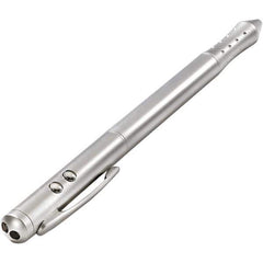 Quartet - Chrome Pen Size Laser Pointer - Silver, 4 LR41 Batteries Included - All Tool & Supply