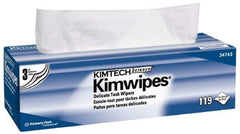 Kimtech - Dry Clean Room/Lab/Critical Task Wipes - Pop-Up, 11-3/4" x 11-3/4" Sheet Size, White - All Tool & Supply