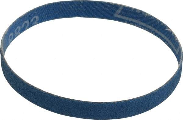 Norton - 1/2" Wide x 12" OAL, 60 Grit, Zirconia Alumina Abrasive Belt - Zirconia Alumina, Medium, Coated, X Weighted Cloth Backing, Series R823 - All Tool & Supply