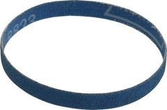 Norton - 1/2" Wide x 12" OAL, 60 Grit, Zirconia Alumina Abrasive Belt - Zirconia Alumina, Medium, Coated, X Weighted Cloth Backing, Series R823 - All Tool & Supply