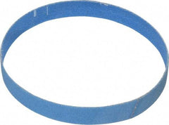 Norton - 1/2" Wide x 12" OAL, 120 Grit, Zirconia Alumina Abrasive Belt - Zirconia Alumina, Fine, Coated, X Weighted Cloth Backing, Series R823 - All Tool & Supply