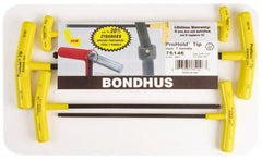 Bondhus - 6 Piece T-Handle Hex Key Set - All Tool & Supply