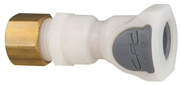 CPC Colder Products - 1/4" Outside Diam, 1/4 NPT, Acetal Push-to-Connect Tube Female Connector - All Tool & Supply