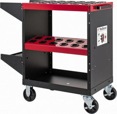 Huot - 48 Tool Capacity, 40 Taper Size ToolScoot CNC Tool Cart - All Tool & Supply