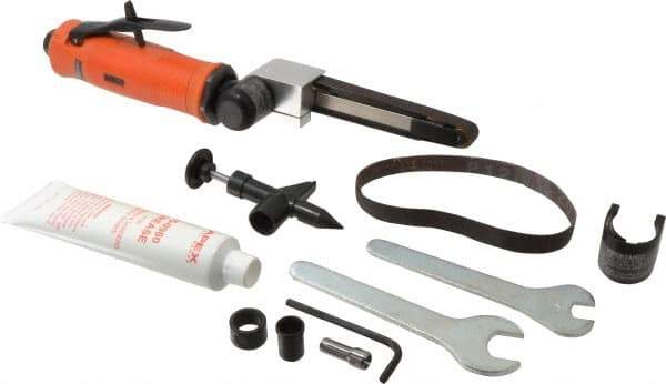 Dotco - 1/2 Inch, 12,000 RPM Air Belt Sander - 0.3 Hp, 1/4 Inch Inlet, 16 CFM - All Tool & Supply