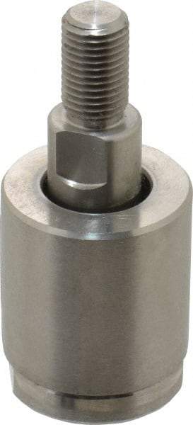 Made in USA - Air Cylinder Self-Aligning Rod Coupler - For 7/16-20 Air Cylinders, Use with Hydraulic & Pneumatic Cylinders - All Tool & Supply