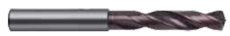 7.1mm Dia. - Carbide HP 3XD Drill-140Â° Point-Coolant-Bright - All Tool & Supply