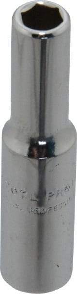 Proto - 3/4" Drive, Deep Hand Socket - 12 Points, 2" OAL, Chrome Finish - All Tool & Supply