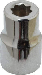 Proto - 1/4", 3/8" Drive, Standard Hand Socket - 8 Points, 1-5/64" OAL, Chrome Finish - All Tool & Supply