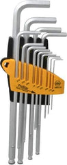 Wiha - 13 Piece L Key Standard Hex Key Set - Hex Range from 0.05 to 3/8" - All Tool & Supply