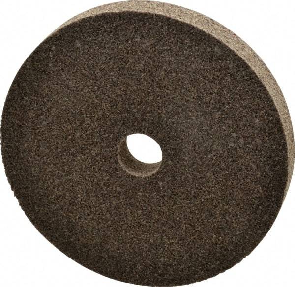 3M - 8" Diam, 1" Face Width, 1-1/4" Center Hole, Coarse Grade, Aluminum Oxide Deburring Wheel - Unitized, Hard Density 8 Grade, 5,500 RPM - All Tool & Supply