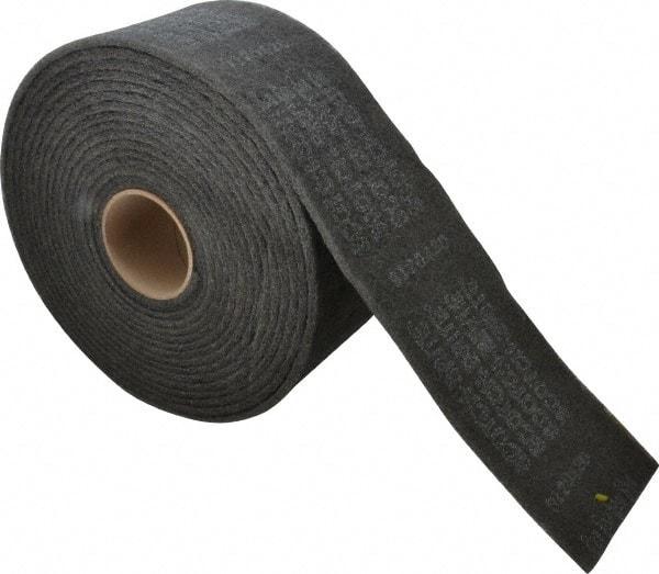 3M - 30' Long x 5" Wide Nonwoven Roll - Very Fine Grade, Gray, Silicon Carbide - All Tool & Supply