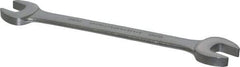 Proto - 14mm x 15mm Standard Open End Wrench - 7-19/32" OAL, Double End, Satin Finish, 15° Head Angle - All Tool & Supply