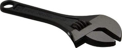 Proto - 1/2" Jaw Capacity, 4" Standard Adjustable Wrench - Steel, Black Finish - All Tool & Supply