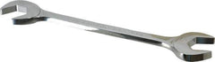 Proto - 1-1/8" Standard Open End Wrench - 11" OAL, Double End, Chrome Finish, 15° & 60° Head Angle - All Tool & Supply