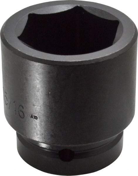 Proto - 1" Drive 1-15/16" Standard Impact Socket - 6 Points, 3" OAL - All Tool & Supply