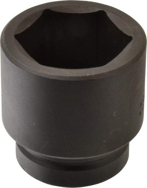 Proto - 1" Drive 2-1/16" Standard Impact Socket - 6 Points, 3-3/32" OAL - All Tool & Supply