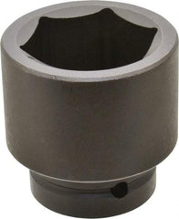 Proto - 1" Drive 2-3/16" Standard Impact Socket - 6 Points, 3-1/8" OAL - All Tool & Supply