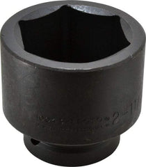 Proto - 1" Drive 2-11/16" Standard Impact Socket - 6 Points, 3-21/32" OAL - All Tool & Supply