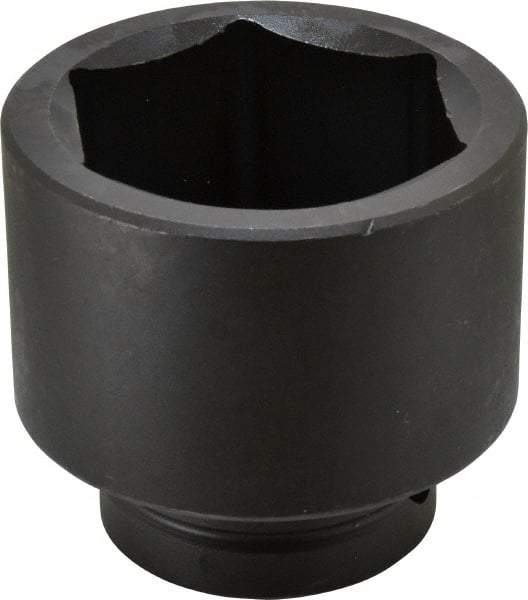 Proto - 1" Drive 2-13/16" Standard Impact Socket - 6 Points, 3-13/16" OAL - All Tool & Supply