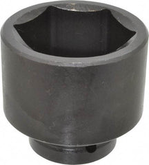 Proto - 1" Drive 3" Standard Impact Socket - 6 Points, 4" OAL - All Tool & Supply