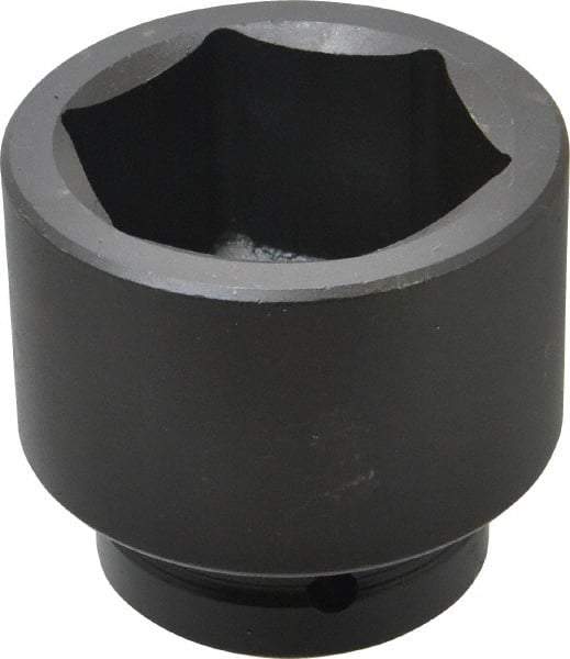 Proto - 1" Drive 65mm Standard Impact Socket - 6 Points, 3-1/2" OAL - All Tool & Supply