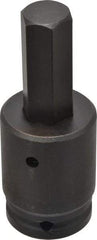 Proto - 3/4" Drive, 7/8" Impact Hex Bit Socket - 2-7/32" Bit Length, 4-3/4" OAL - All Tool & Supply