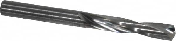 Atrax - 0.2165" 135° Spiral Flute Solid Carbide Screw Machine Drill Bit - All Tool & Supply