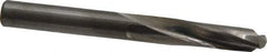 Atrax - 6.5mm 135° Spiral Flute Solid Carbide Screw Machine Drill Bit - Bright Finish, Right Hand Cut, 1-3/8" Flute Length, 2-1/2" OAL, Split Point, Straight Shank - All Tool & Supply