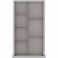 LISTA - 7-Compartment Drawer Divider Layout for 3.15" High Drawers - All Tool & Supply