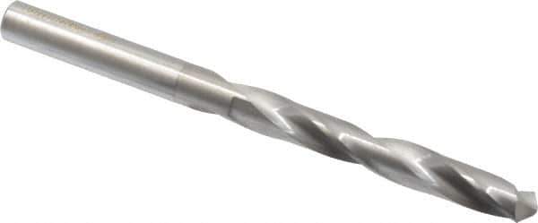 Atrax - Letter G 118° Solid Carbide Jobber Drill - Bright Finish, Right Hand Cut, Spiral Flute, Straight Shank, 3-1/2" OAL, Standard Point - All Tool & Supply