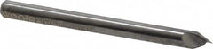 Atrax - 1/8" Head Diam, 1/8" Shank Diam, 1 Flute 60° Solid Carbide Countersink - All Tool & Supply