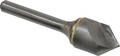 Atrax - 5/8" Head Diam, 1/4" Shank Diam, 1 Flute 82° Solid Carbide Countersink - All Tool & Supply