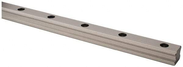 THK - 640mm OAL x 23mm Overall Width x 20mm Overall Height 4 Way SHS Rail - 60mm Between Holes, 7 x 11 x 9mm Hole Size - All Tool & Supply