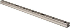 THK - 600mm OAL x 28mm Overall Width x 23mm Overall Height 4 Way SHS Rail - 80mm Between Holes, 9 x 14 x 12mm Hole Size - All Tool & Supply