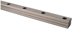 THK - 1,000mm OAL x 34mm Overall Width x 26mm Overall Height 4 Way SHS Rail - 80mm Between Holes, 9 x 14 x 12mm Hole Size - All Tool & Supply