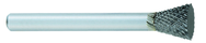 SC-3L6 -- 9mm x 19mm LOC x 6mm Shank x 6 OAL Cylindrical Ball Nose Carbide Medium Tough Cut Burr - All Tool & Supply