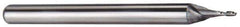 M.A. Ford - 5/8", 3/4" LOC, 5/8" Shank Diam, 3" OAL, 2 Flute, Solid Carbide Square End Mill - Single End, Uncoated, Spiral Flute, 30° Helix, Centercutting, Right Hand Cut, Right Hand Flute, Series 164 - All Tool & Supply